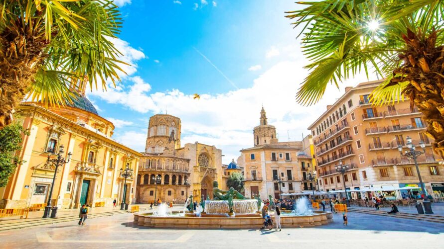 Centro histórico de valencia